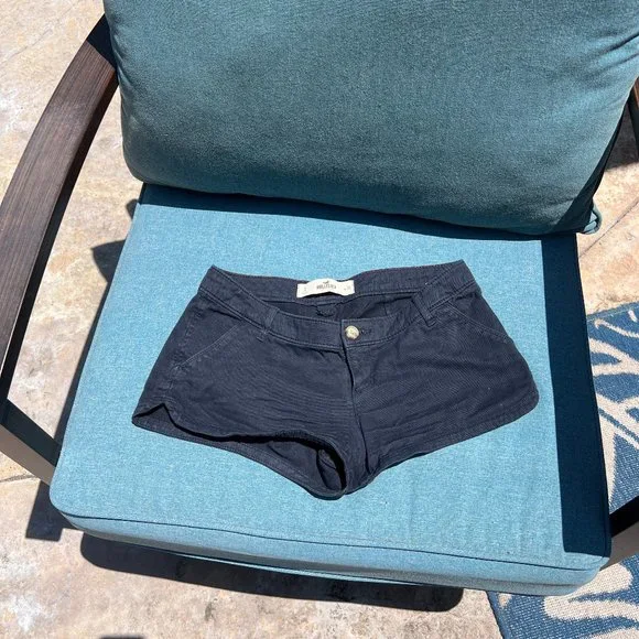 Hollister Short Size 3 ~ 26 Navy - Picture 2 of 5